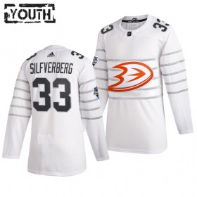 Anaheim Ducks Jakob Silfverberg 33 Weiß Adidas 2020 NHL All-Star Trikot Authentic - Kinder